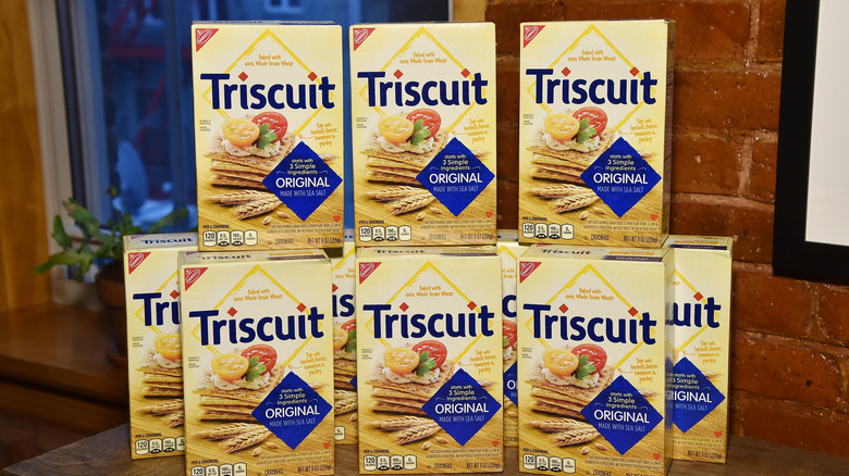 Boxes of Triscuits