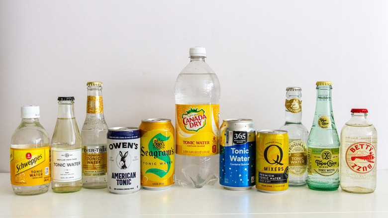 11 brands of tonic water