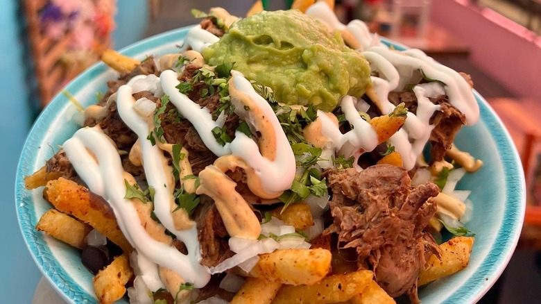 loaded fries Sugar Taco 