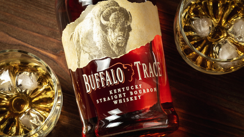 Buffalo Trace bourbon bottle