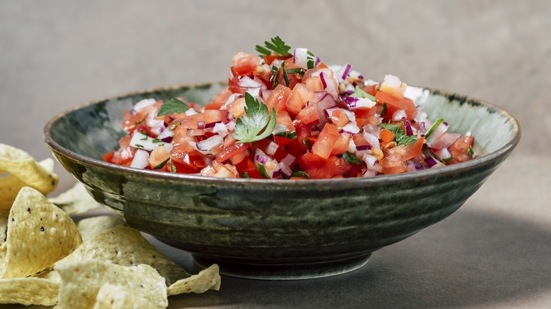 salsa in a bowl