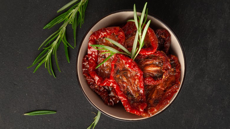 sun-dried tomatoes in bowl