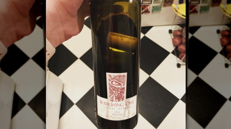 cork in wine bottle