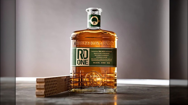 RD1 bourbon bottle