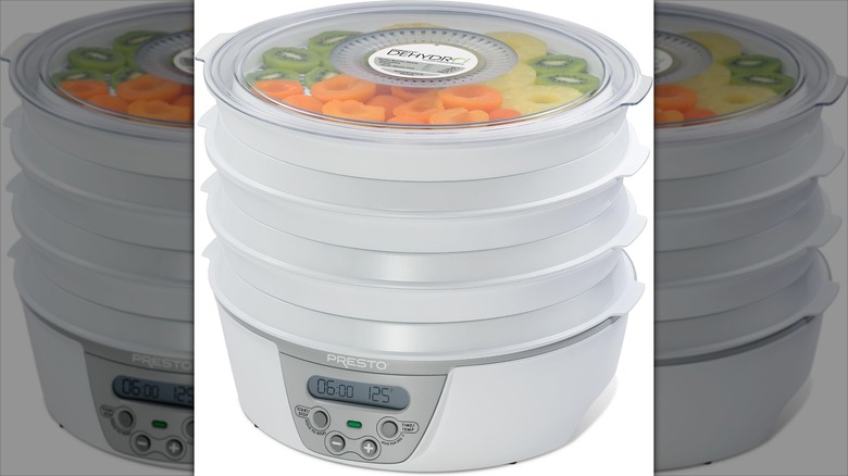 Presto 06301 Dehydro Digital Electric Food Dehydrator with fruit