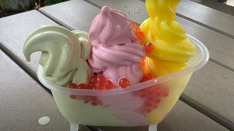 Dole Whip Bathtub Sundae