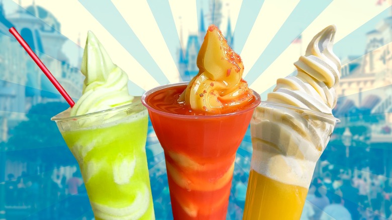 three Dole Whip flavors