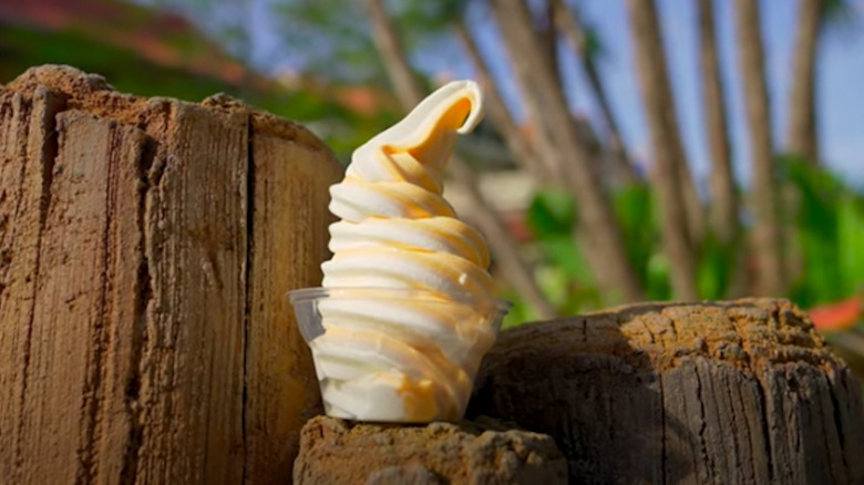 Orange Cream Soft-serve Cup