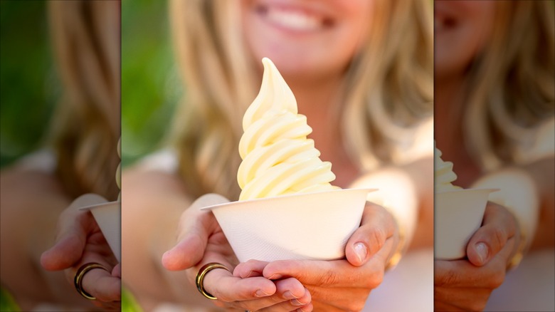 Pineapple Dole Whip Cup