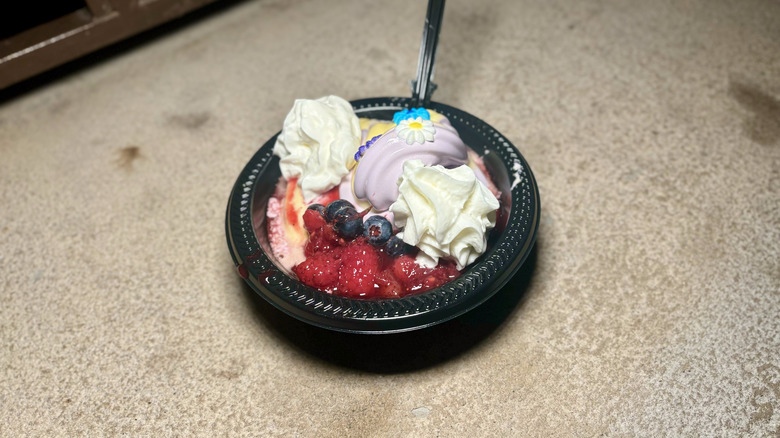 Rapunzel Sundae snack