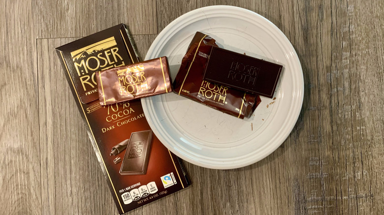 Aldi Moser Roth dark chocolate