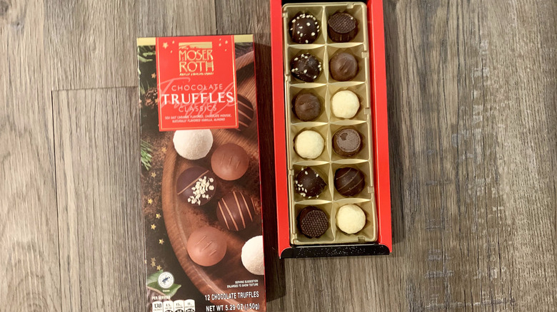 Moser Roth classic chocolate truffles