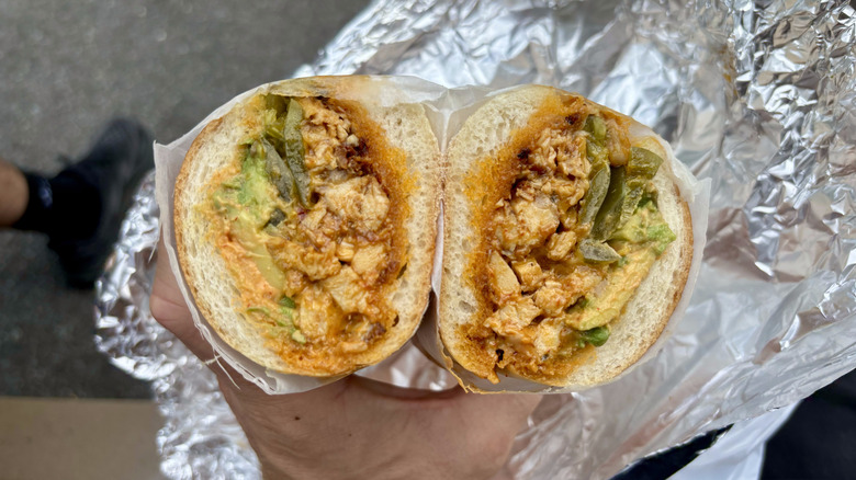 chipotle chicken avocado sandwich