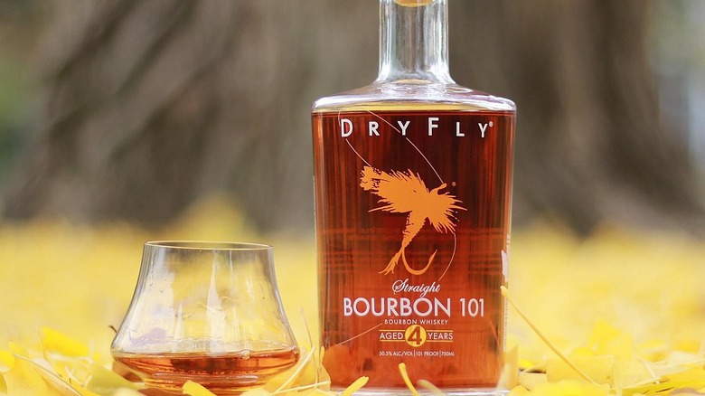 Dry Fly Bourbon 101 in field