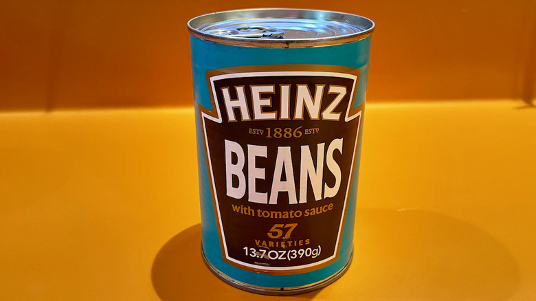 Heinz beans with tomato sauce