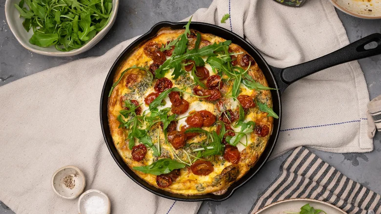 caprese frittata