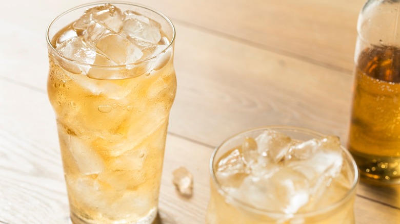 salted caramel whiskey cream soda