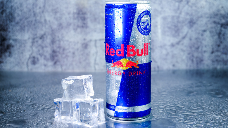 red bull can 