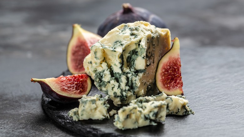 blue cheese paired with figs