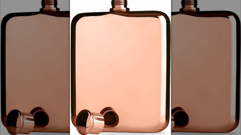 Viski copper flask