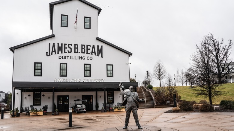 The James B. Beam bourbon distillery in Kentucky