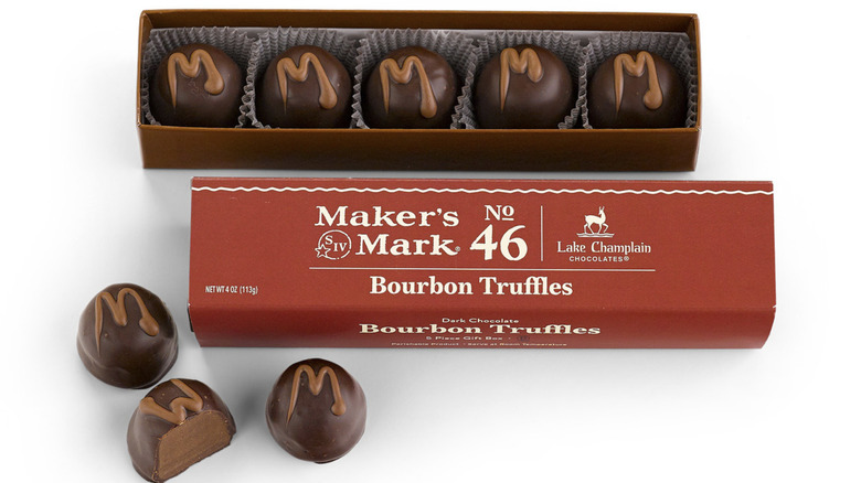 Maker's Mark No. 46 dark truffles in box