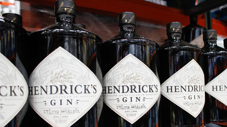 Hendrick's on the shelf