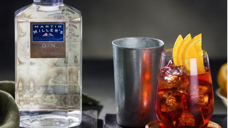 A Martin Miller's Negroni