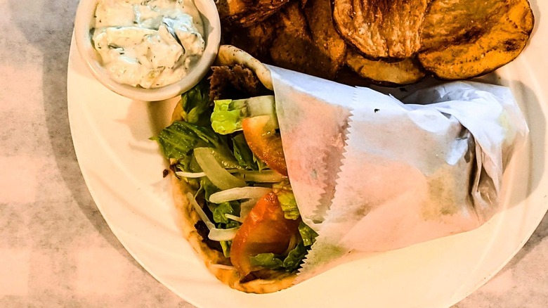 The Greek Kitchen gyro