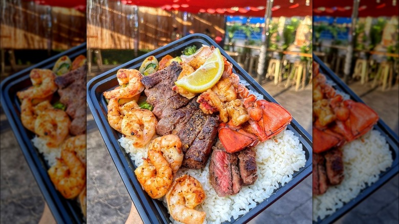 Steak and shrimp 