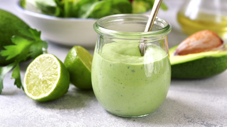 Avocado mayo for salad