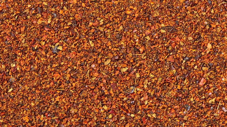 Baharat spice background