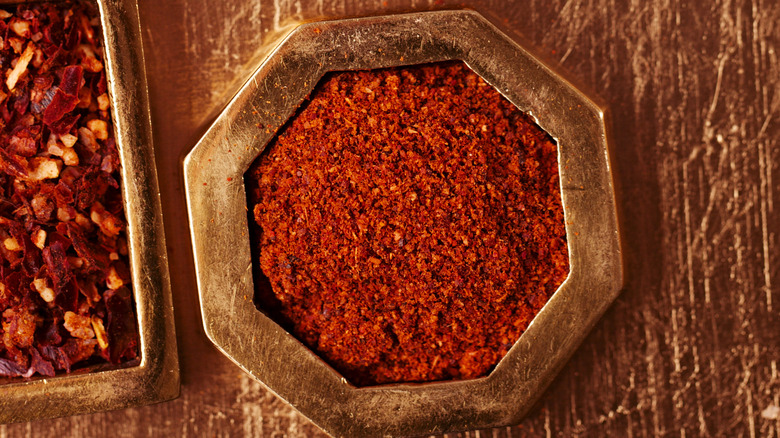 Berbere spice in bowl