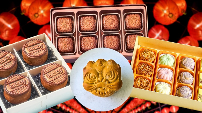 mooncakes and red lanterns