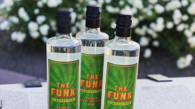 The Funk rum bottles