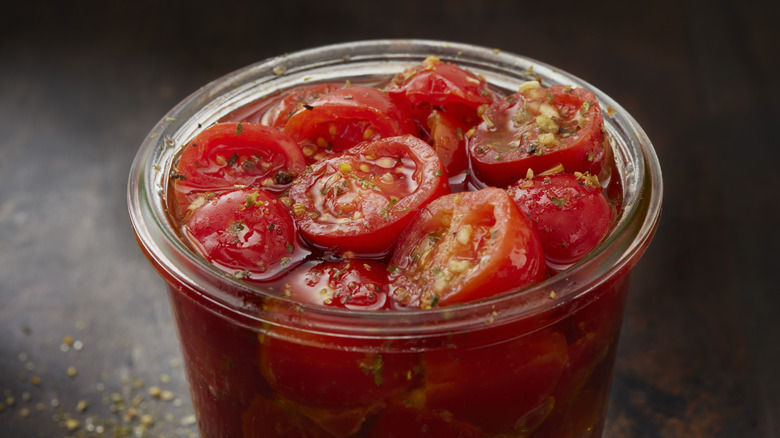 tomato vinaigrette