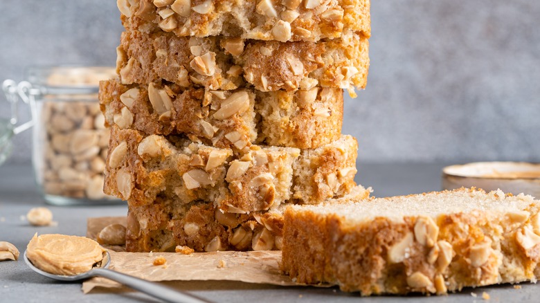 Peanut butter sweet bread