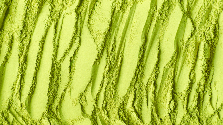 Matcha tea powder