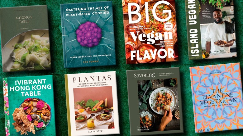 8 colorful vegan cookbook covers included in this list