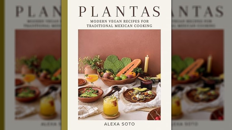 Cookbook cover of Plantas by Alexa Soto