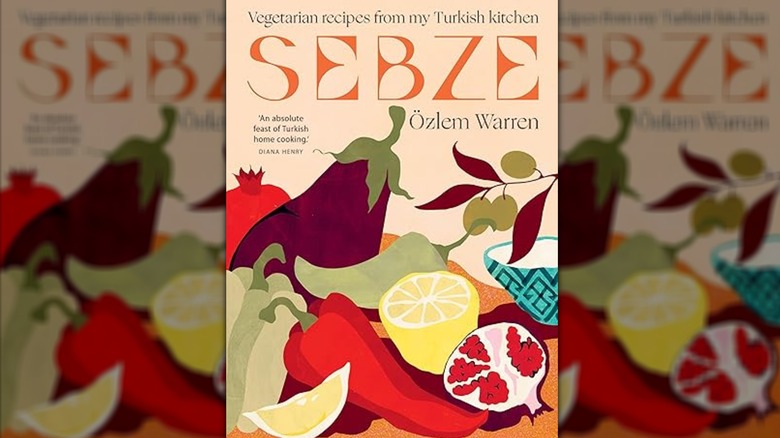 Cookbook cover of  Sebze by Özlem Warren