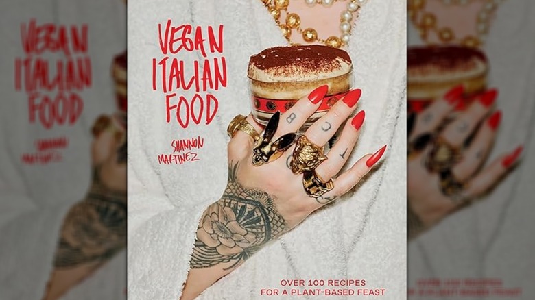 Cookbook cover of Vegan Italian Food by Shannon Martinez