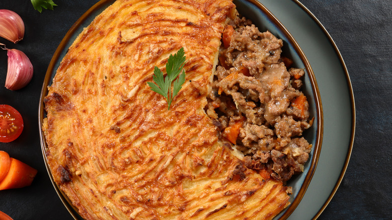 round shepherd's pie plate