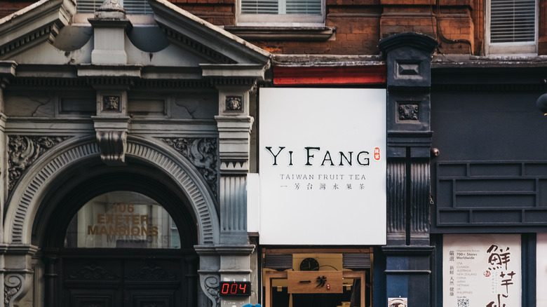 Yi Fang signage outside