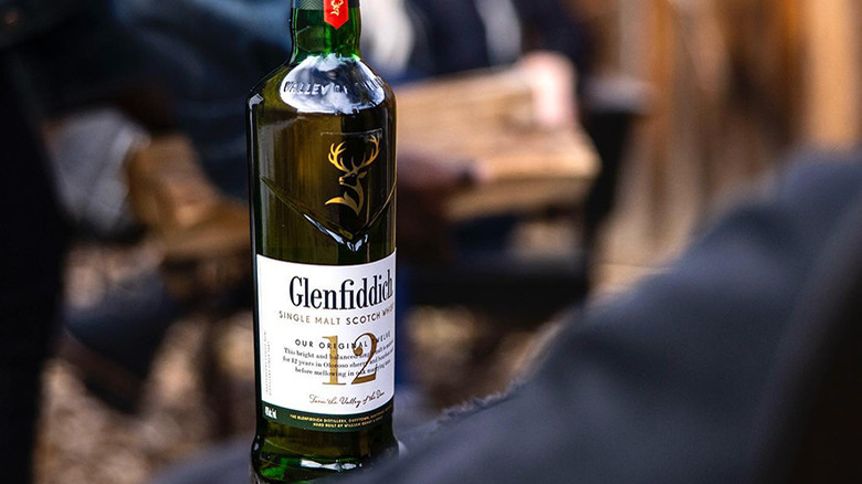 Bottle of Glenfiddich 12-Year