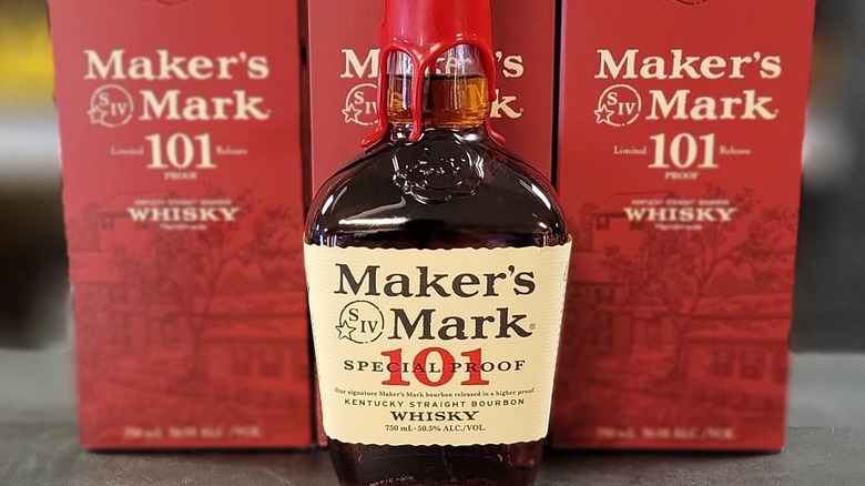 Maker's Mark 101 bottle