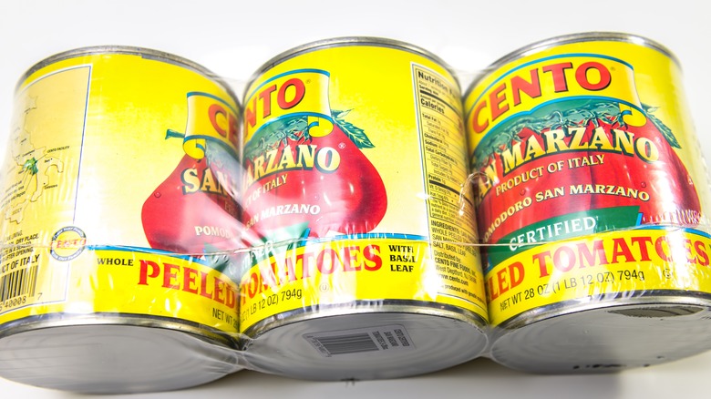 Canned san marzano tomatoes