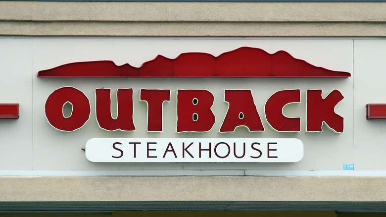 Outback Steakhouse sign