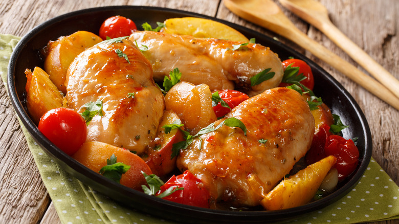 glazed chicken breasts