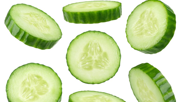 cucumber slices